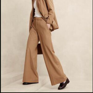 Banana Republic Women's Sculpted Wide-Leg Trouser